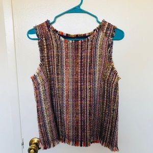 NWT Anthropologie tweed top